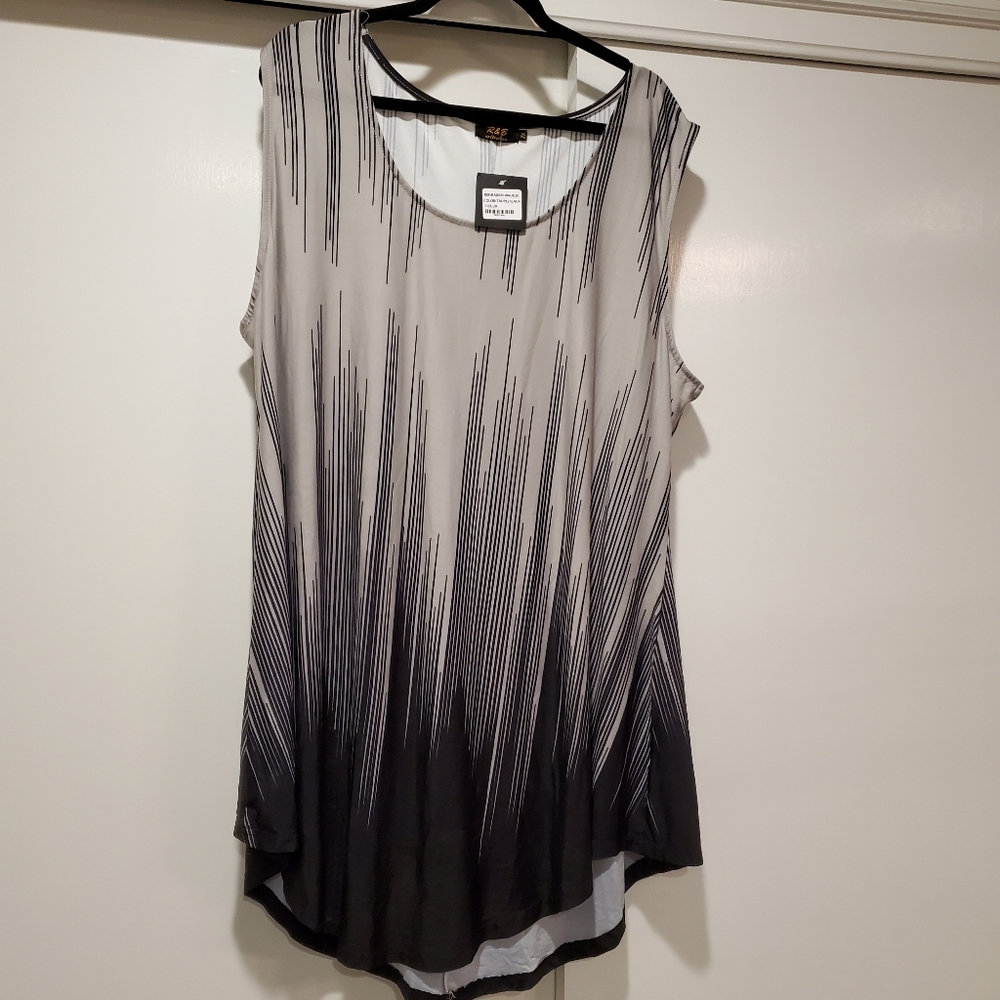 💥BRAND NEW💥 Striped Tank Top Dress - Size 2X